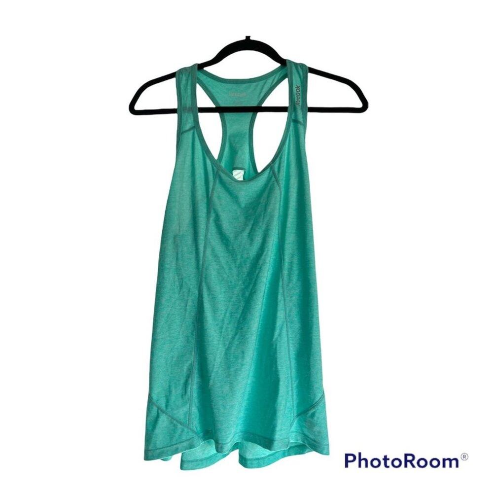 Reebok Mint green Racerback workout tee Size Large